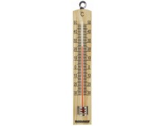 FM Hőmérő fából 18 cm