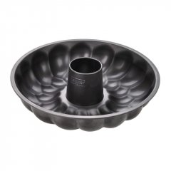 ZENKER BLACK METALLIC Fonott kalács, koszorú forma 28 cm